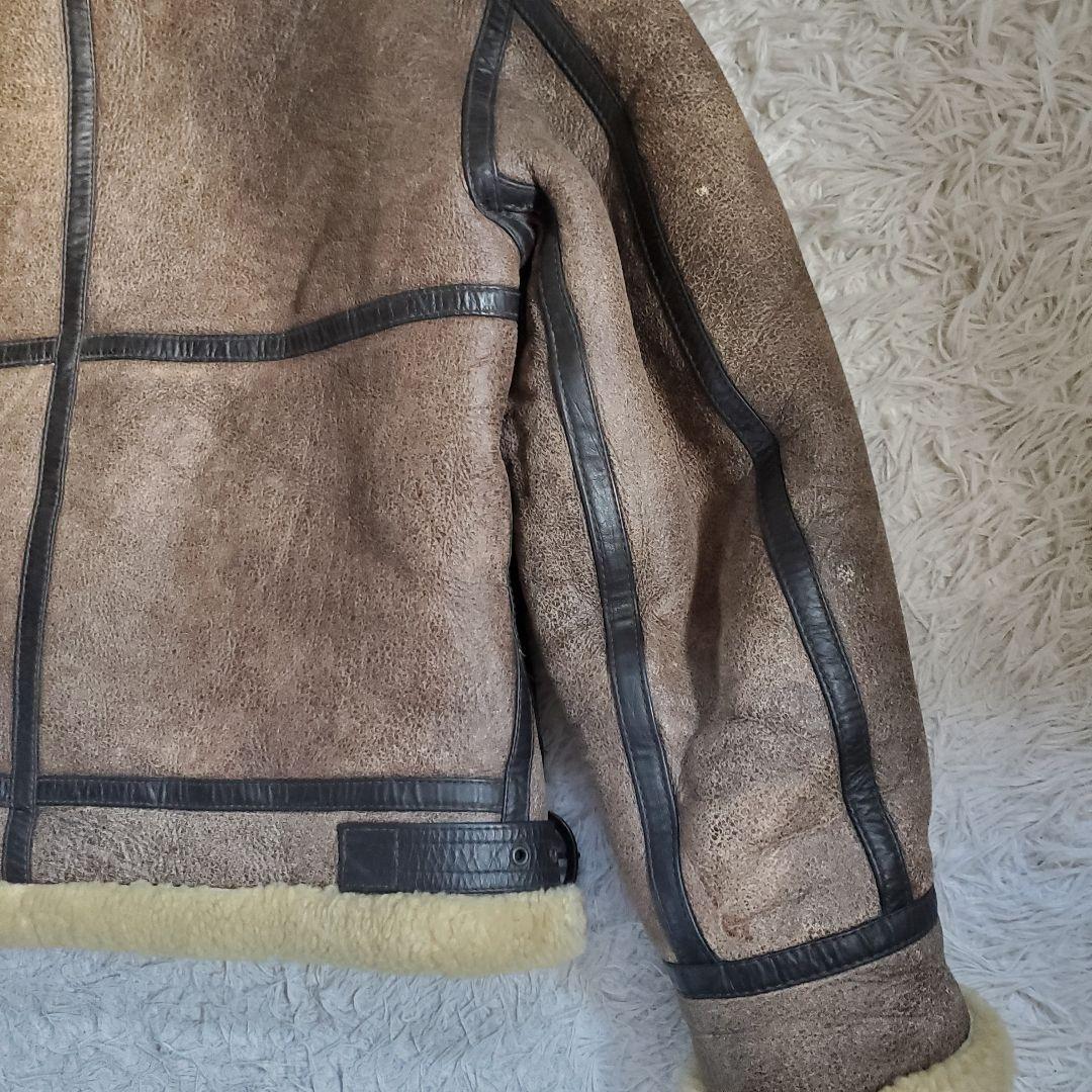 TERRA AUSTRLIS B3 ムートンジャケット 羊革 本革 M