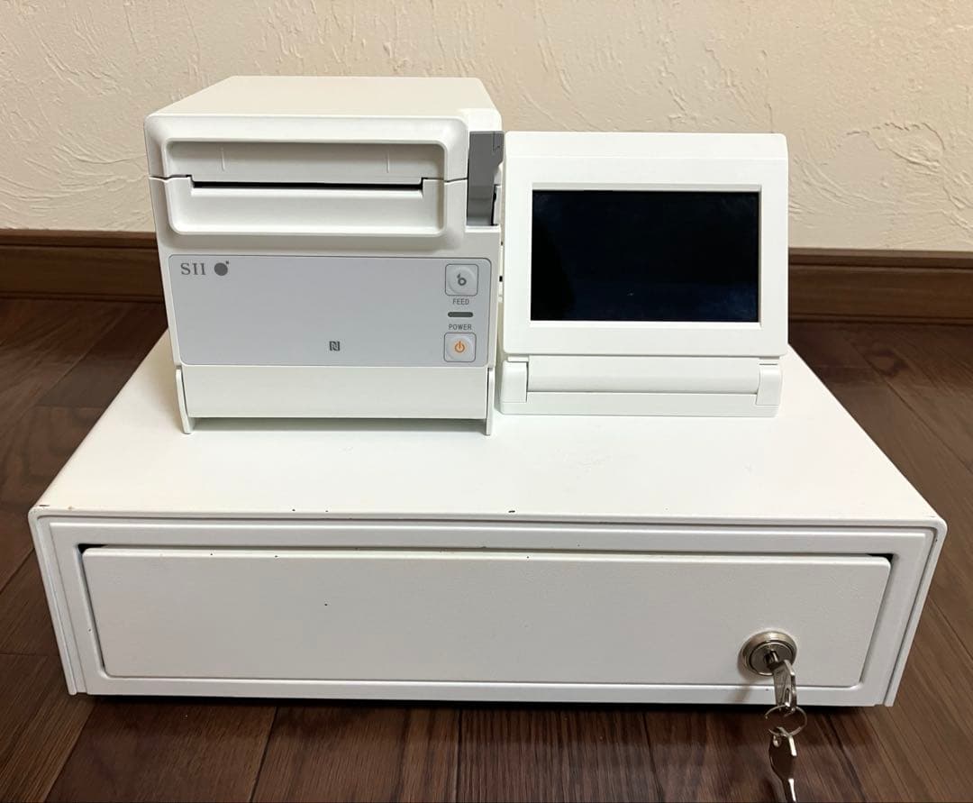 エアレジ/スマレジ対応レジセット プリンターRP-F10 ディスプレイ付き