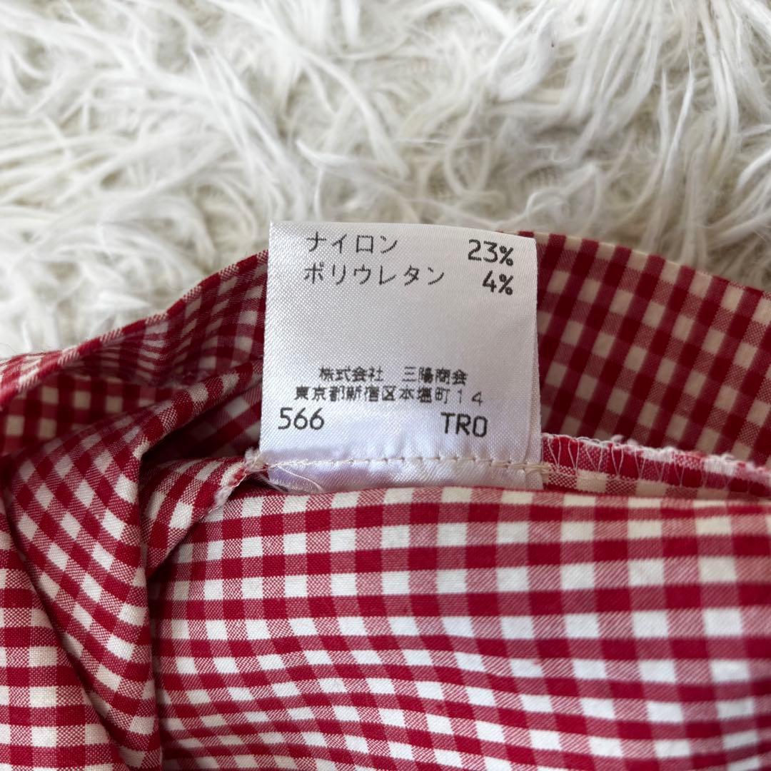 Burberry✨シャツワンピース　ギンガムチェック　刻印ボタン　女の子　160