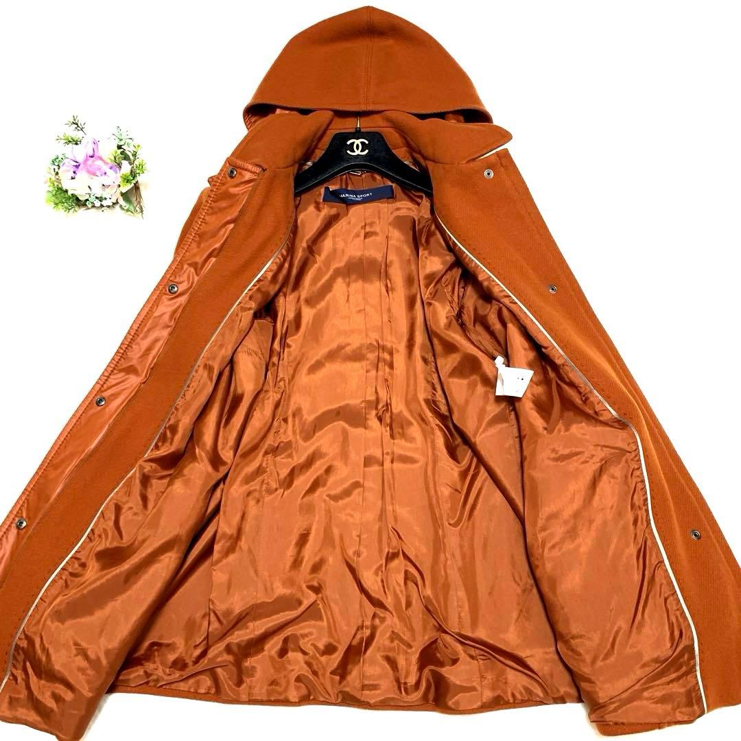 ★ 春よ恋様　マックスマーラマリナリナルディ2wayコート❤︎ハート＆ロゴ金具XL