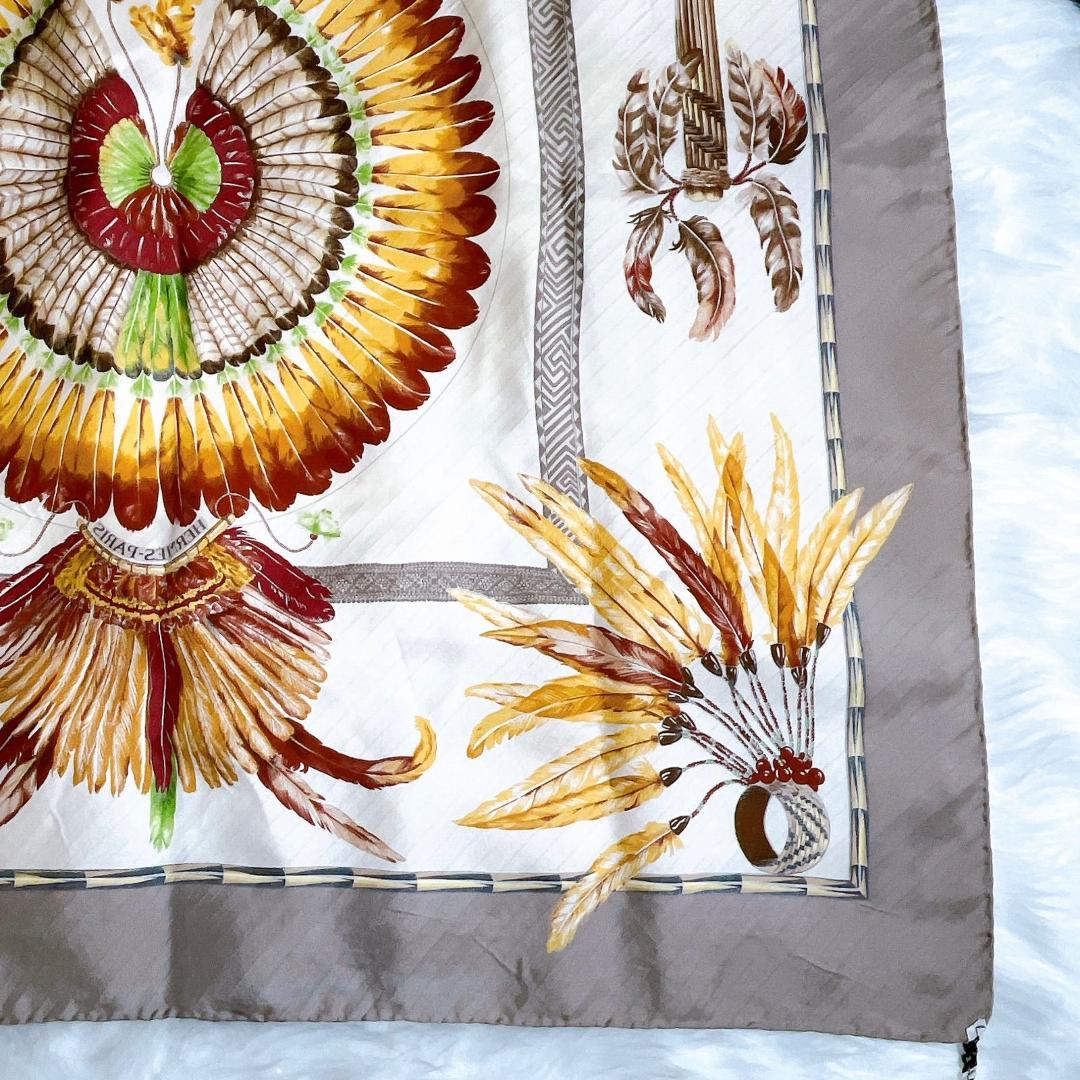HERMES エルメス ヴィンテージ カレ 90 BRAZIL シルク