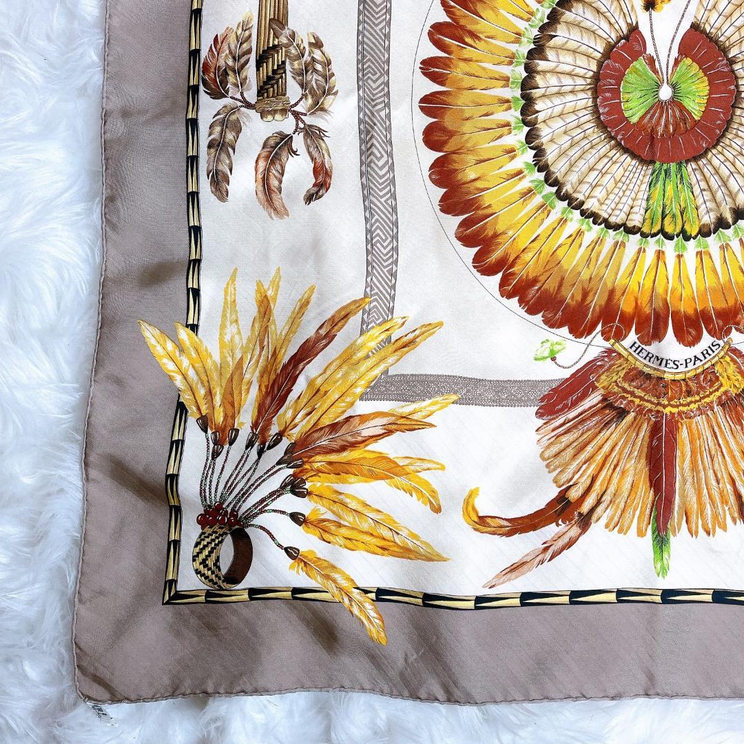 HERMES エルメス ヴィンテージ カレ 90 BRAZIL シルク