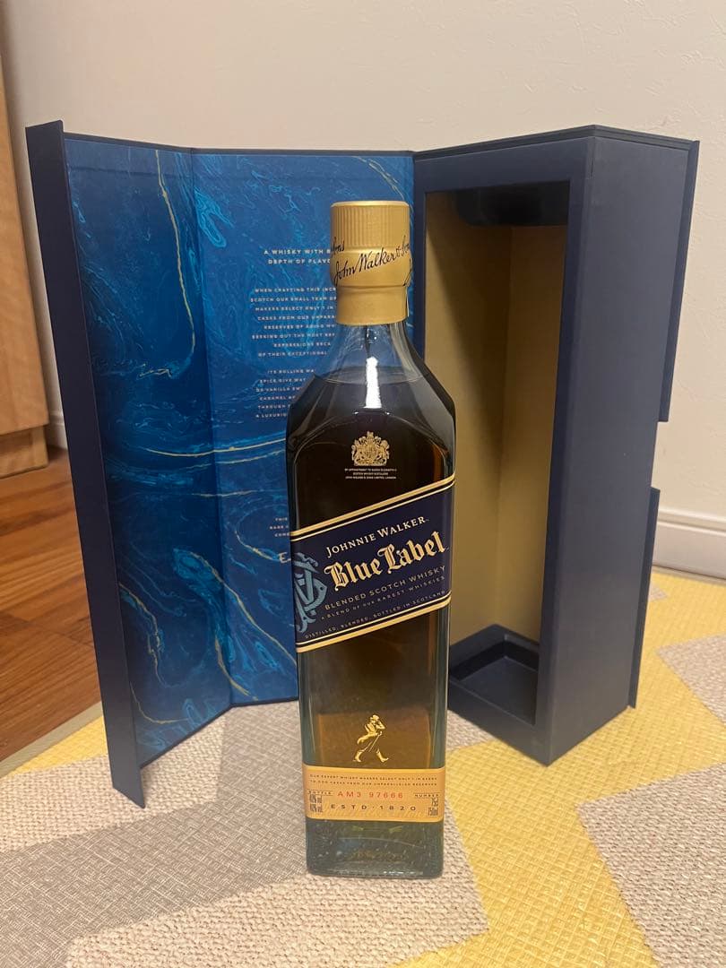 ジョニー・ウォーカー ブルーラベル 専用ボックス付き　750cc