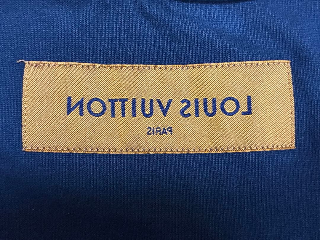 【たかひ】Louis Vuitton ルイヴィトン Tシャツ 紺