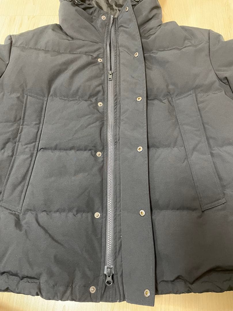 ダントンBIG SILHOUETTE HOODED DOWN JACKET XS
