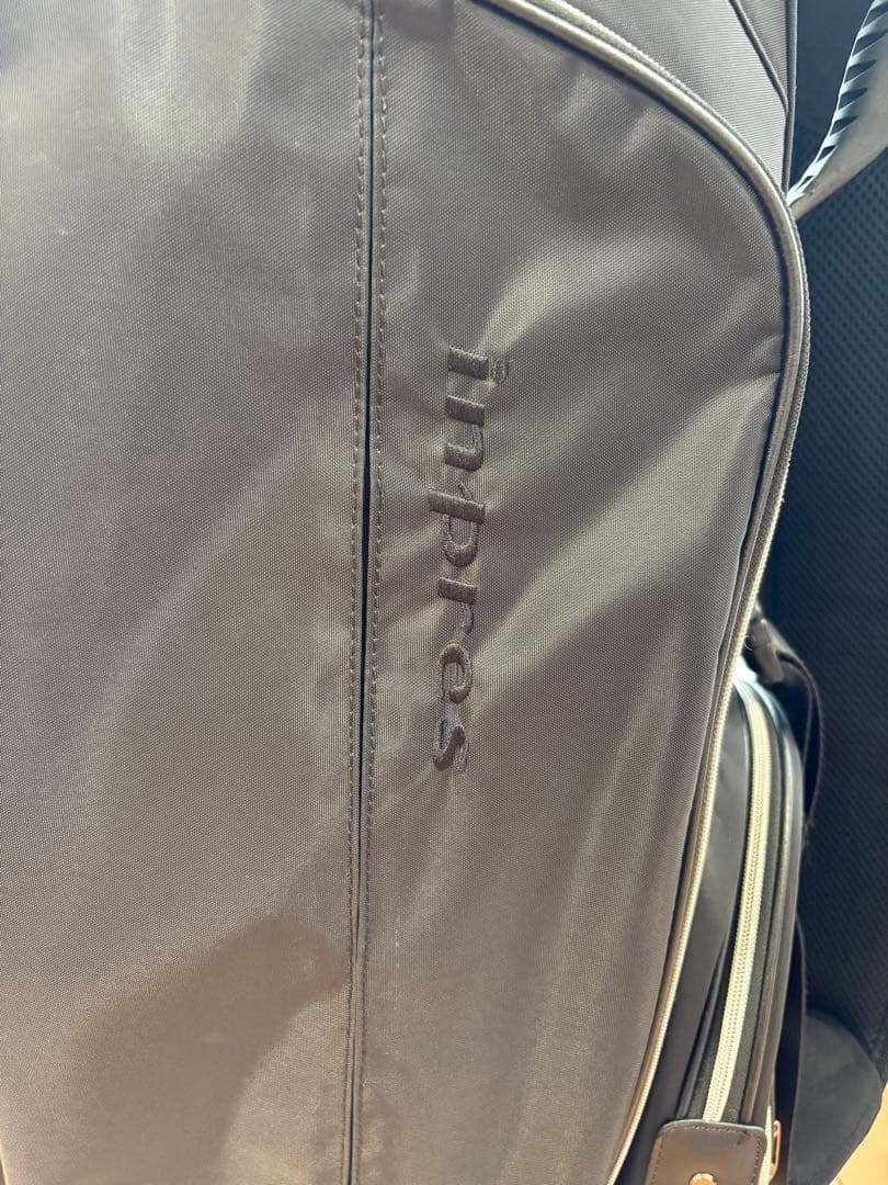 ヤマハinpres キャディバッグ 黒　軽量