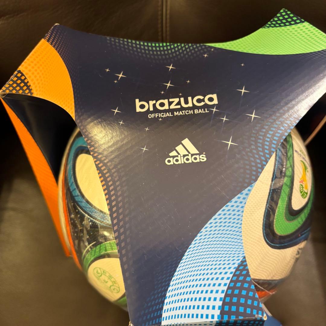 2014年W杯 公式球 アディダス ブラズーカJFA 非売品希少おまけあり