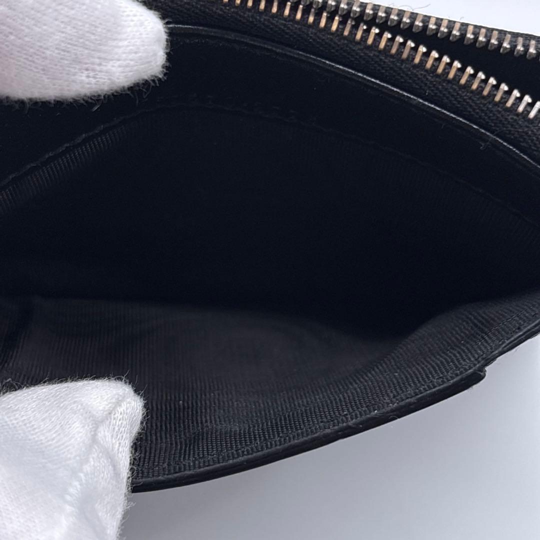 グッチ フラグメントケース ユニセックス ジャンボGG コンパクト 財布 黒