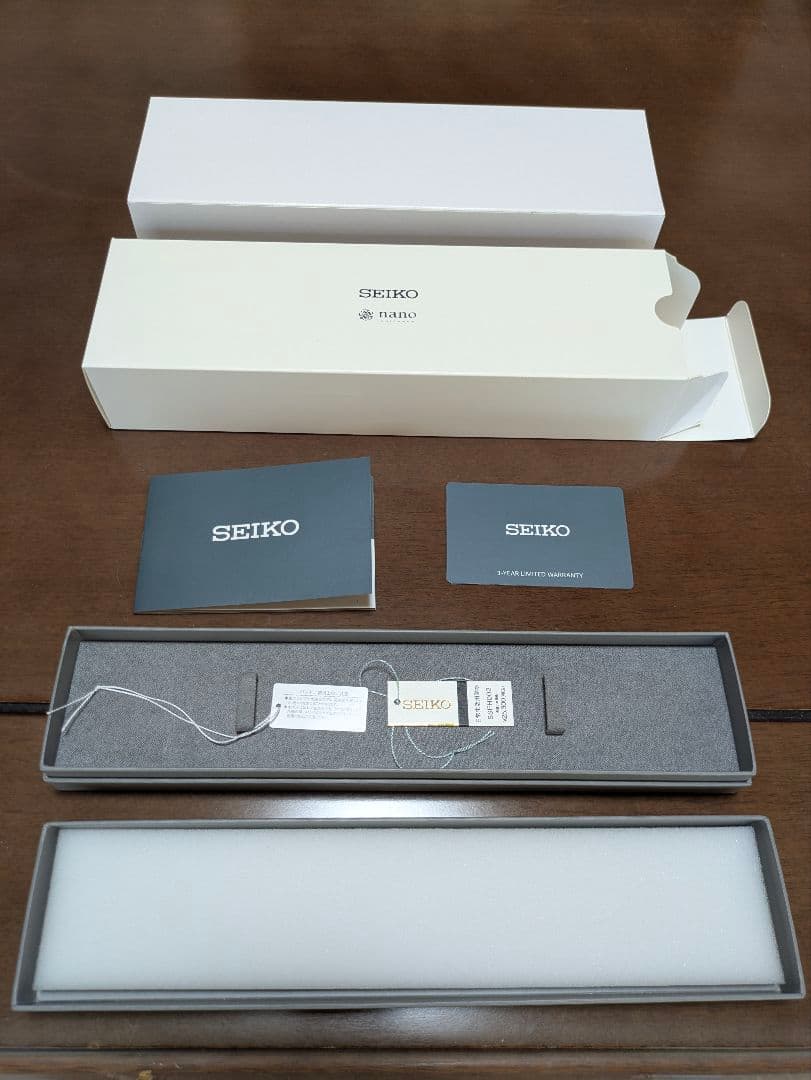 未使用品 SEIKO nano UNIVERSE SSEH002 タンク