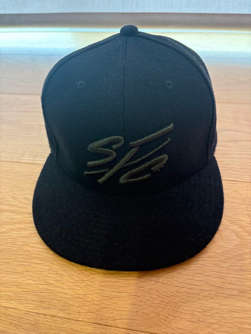 シーフロアコントロール×ＩＦＣコラボキャップ 黒緑刺繍