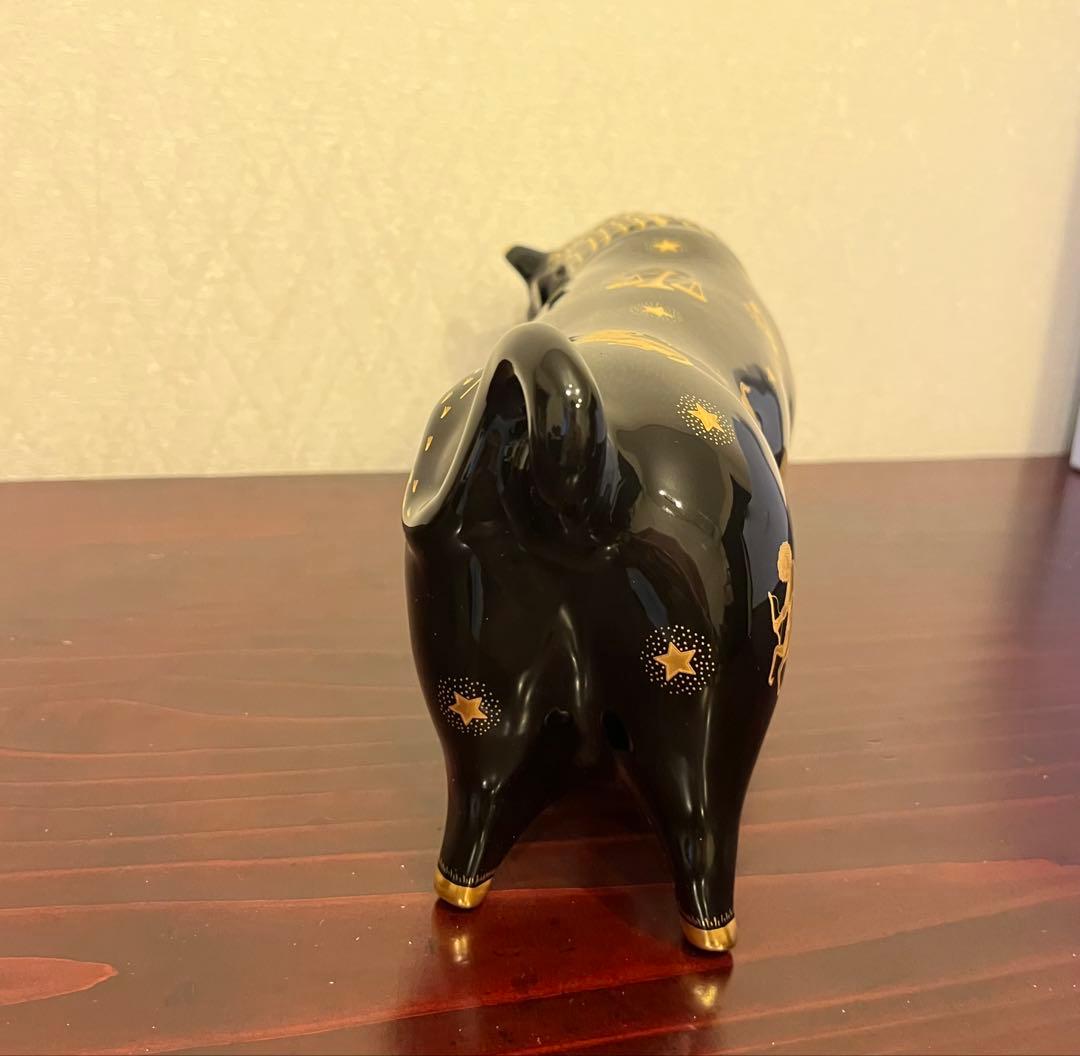 【希少箱付き美品】ウェッジウッド　星座牛 アーノルドマチン　2000年限定　置物