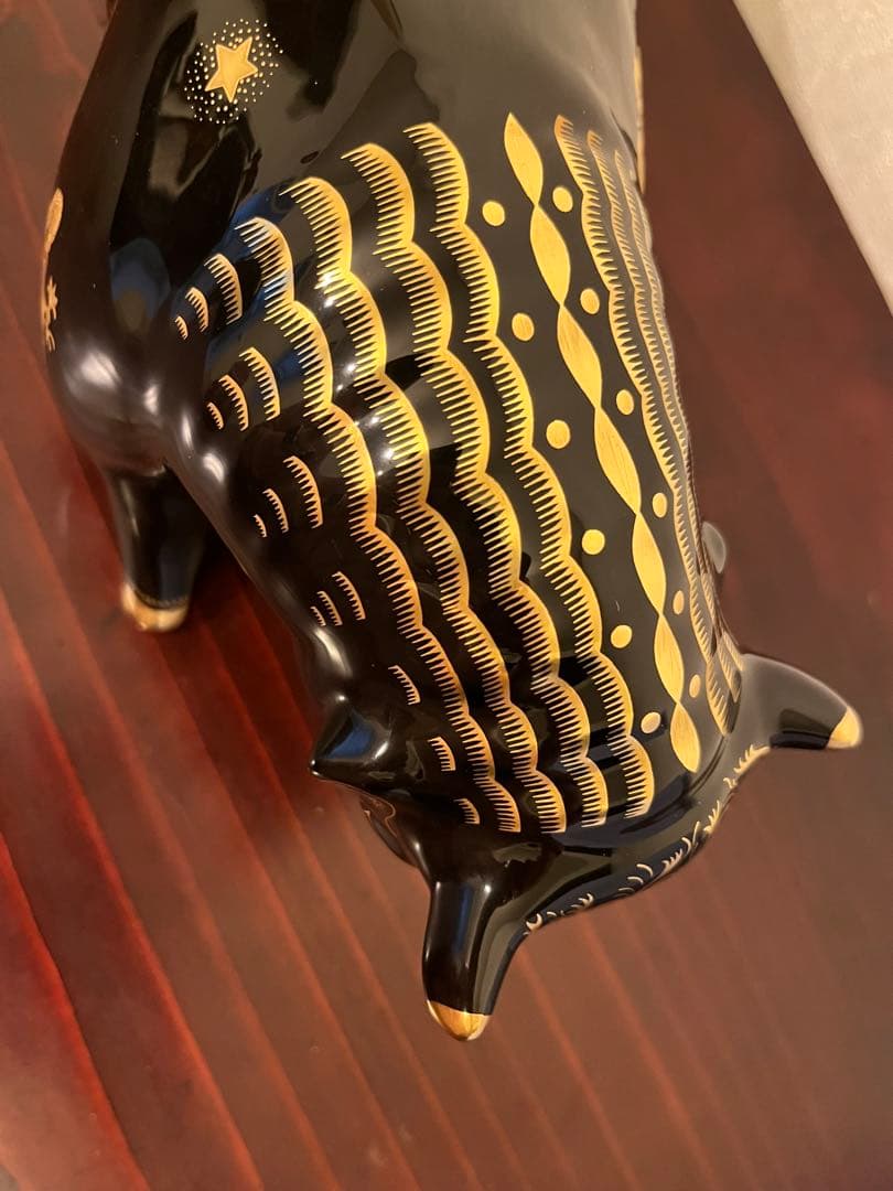 【希少箱付き美品】ウェッジウッド　星座牛 アーノルドマチン　2000年限定　置物