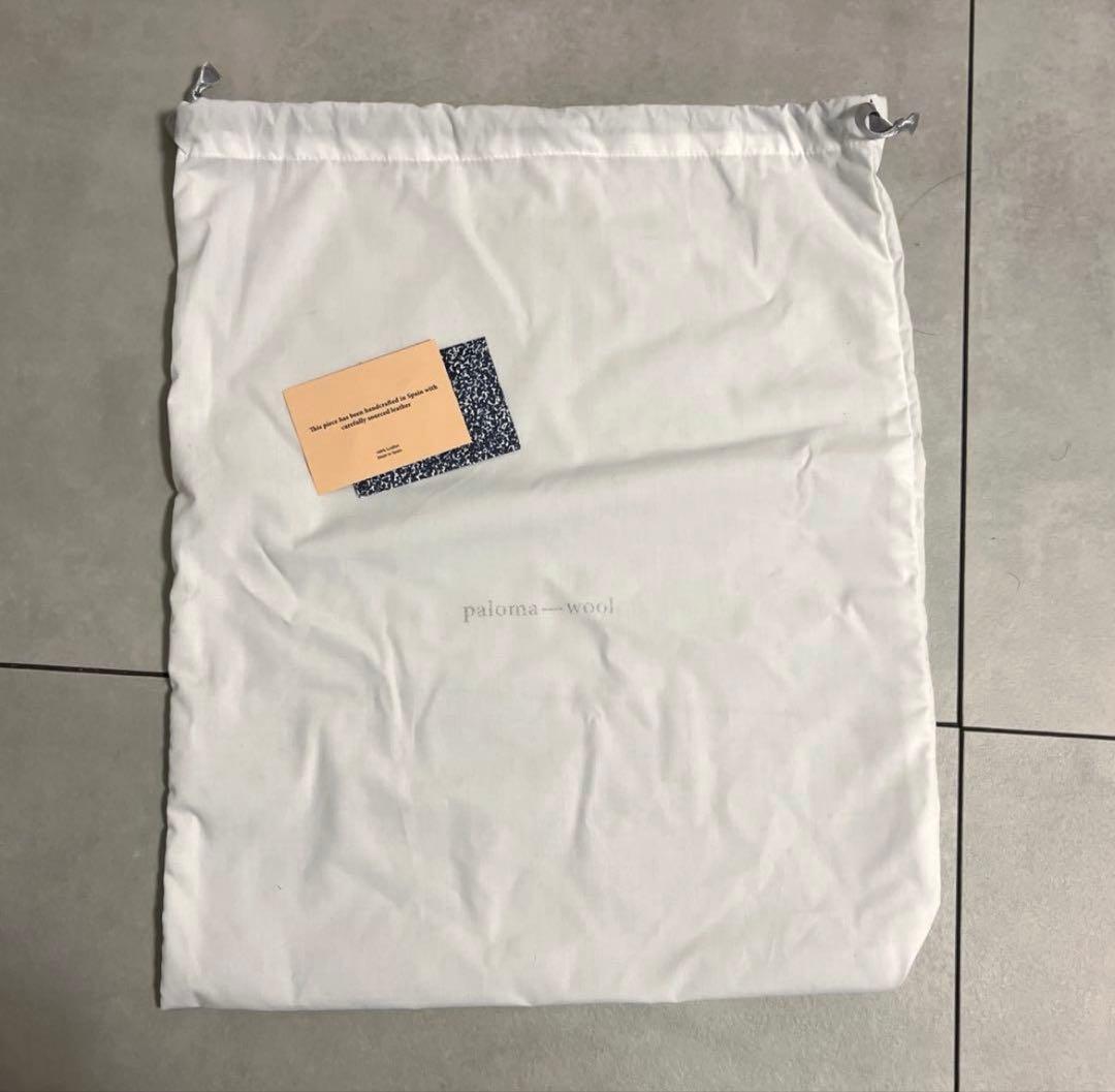 バッグ Paloma wool square tea bag leather black