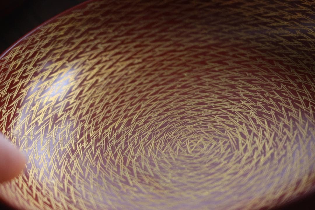 時代逸品！上質朱漆に極上松葉蒔絵の映えるお椀2点（検輪島塗雑煮椀煮物椀