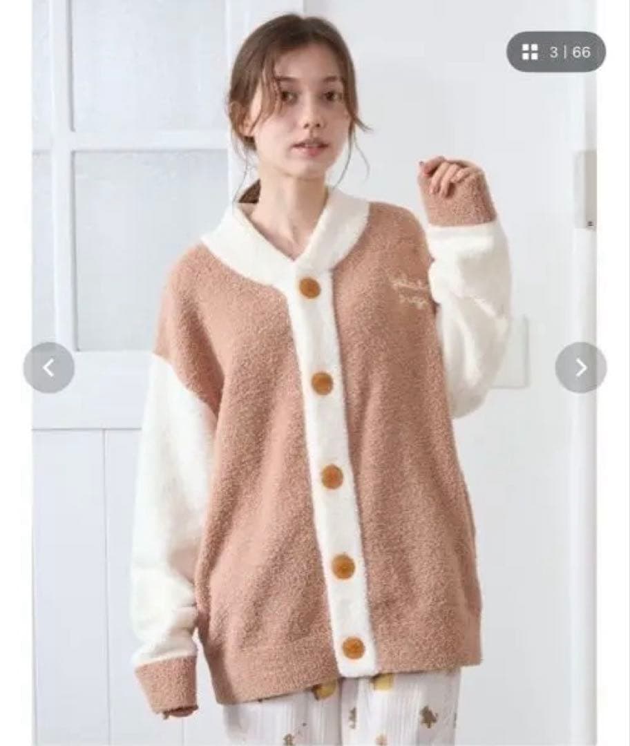 ジェラートピケ　ベビモコはちみつベアピケジャン