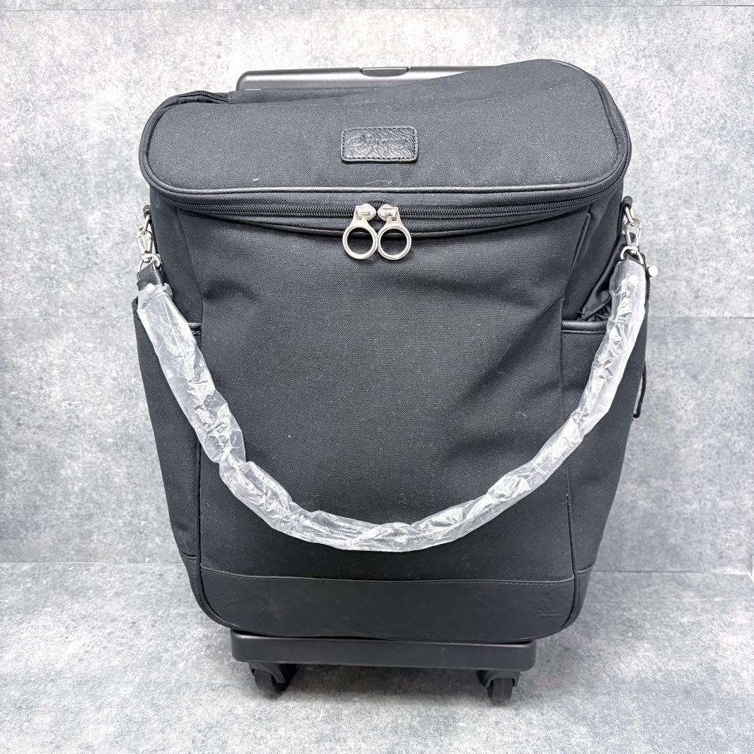 未使用✨スワニーキャリーバッグ イス付き ストッパー付きD-286