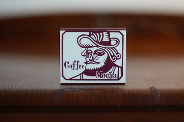 ランブル、バッハと並び珈琲御三家のひとつ。伝説の喫茶店「もか」のマッチ箱　標交紀