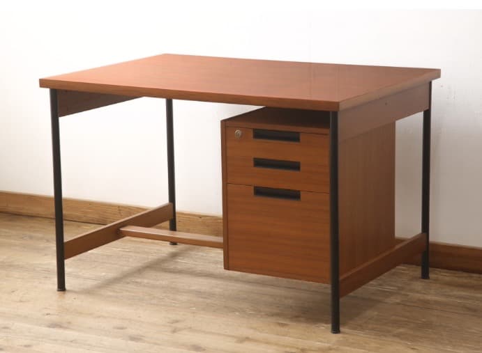 【ビンテージ】天童木工 ビンテージ デスク 机　チーク材　送料込み