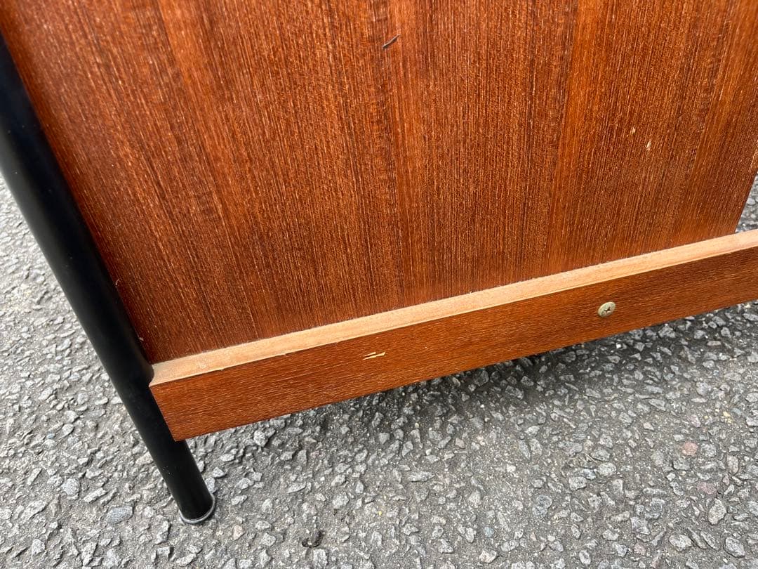 【ビンテージ】天童木工 ビンテージ デスク 机　チーク材　送料込み