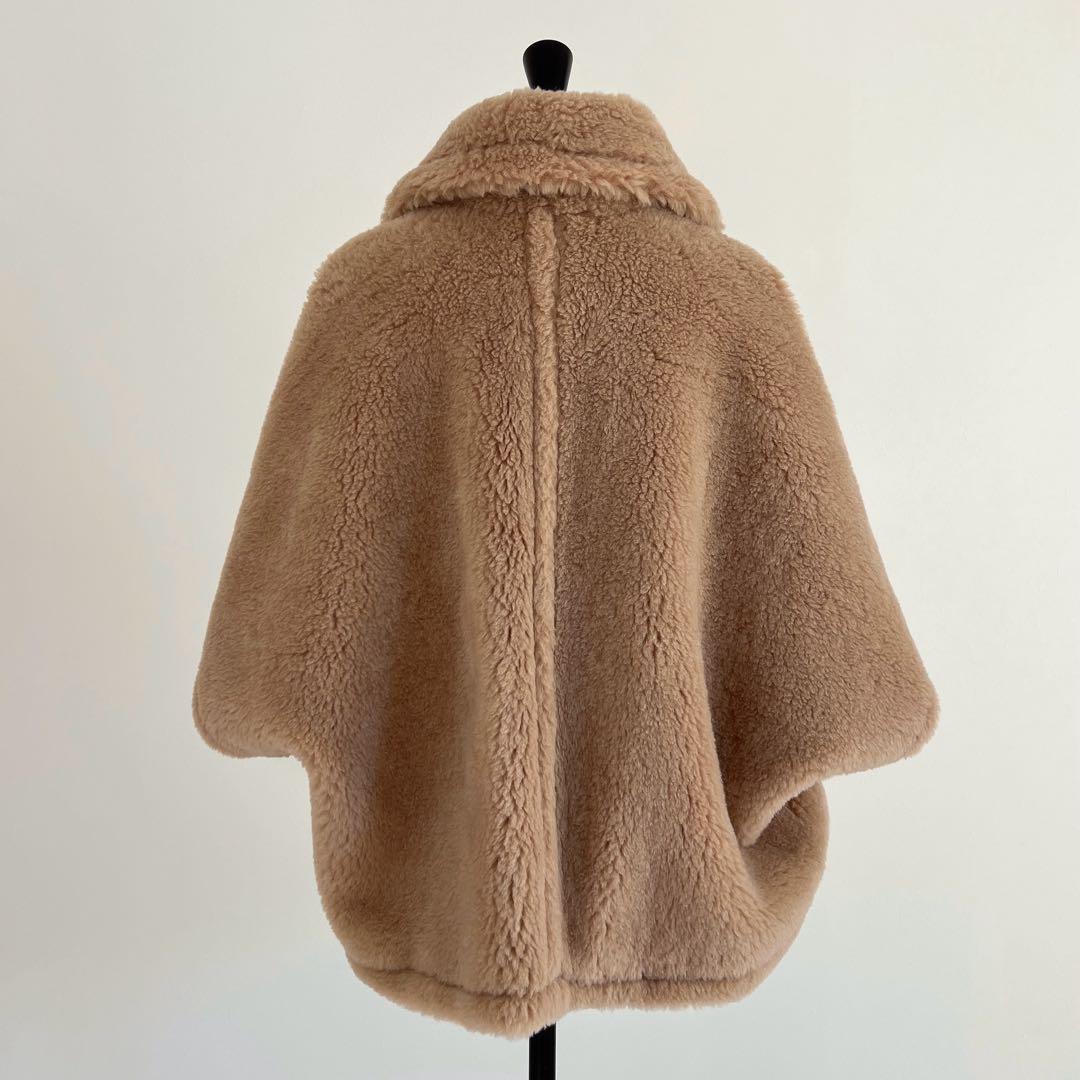 最新作❗️新品未使用 ベアポケットケープコート ミルクティーベージュ