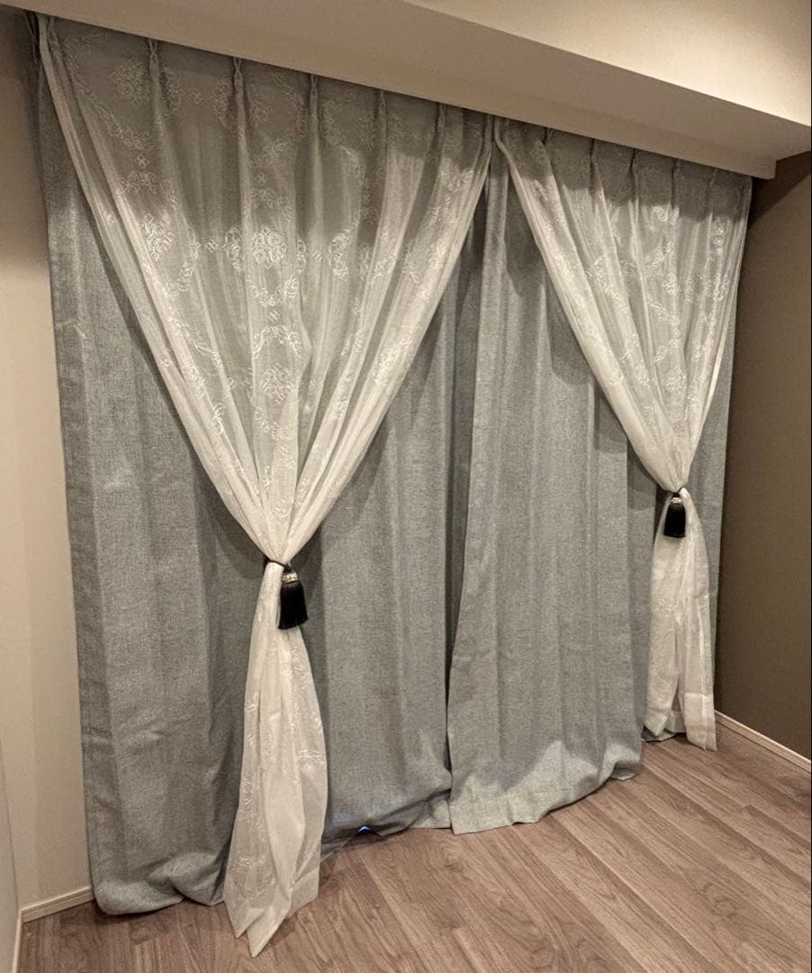 Francfranc ラメ×リマニフィダブルカーテン