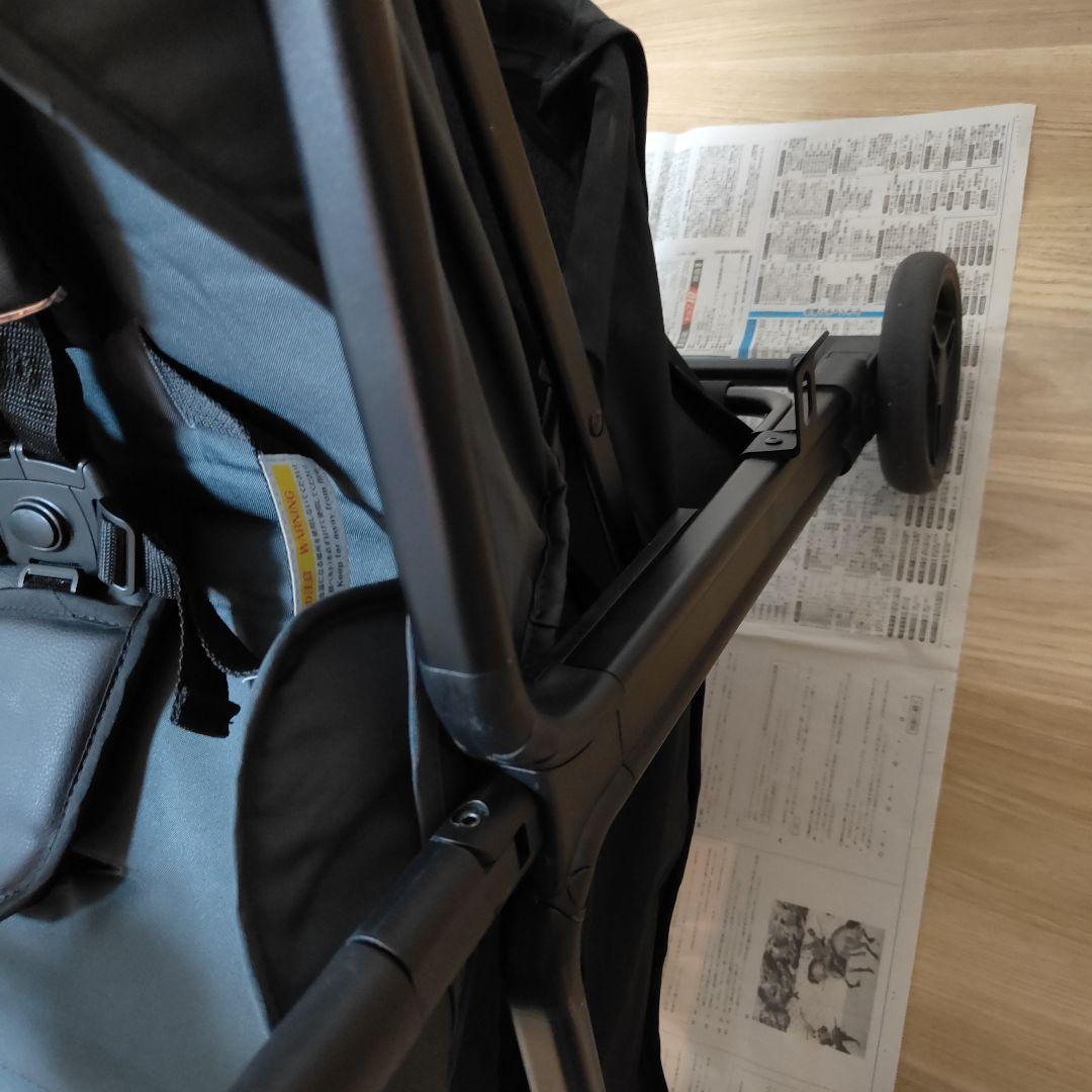 pepipapo ベビーカー B型 コンパクト 機内持ち込み ドリンクホルダー付