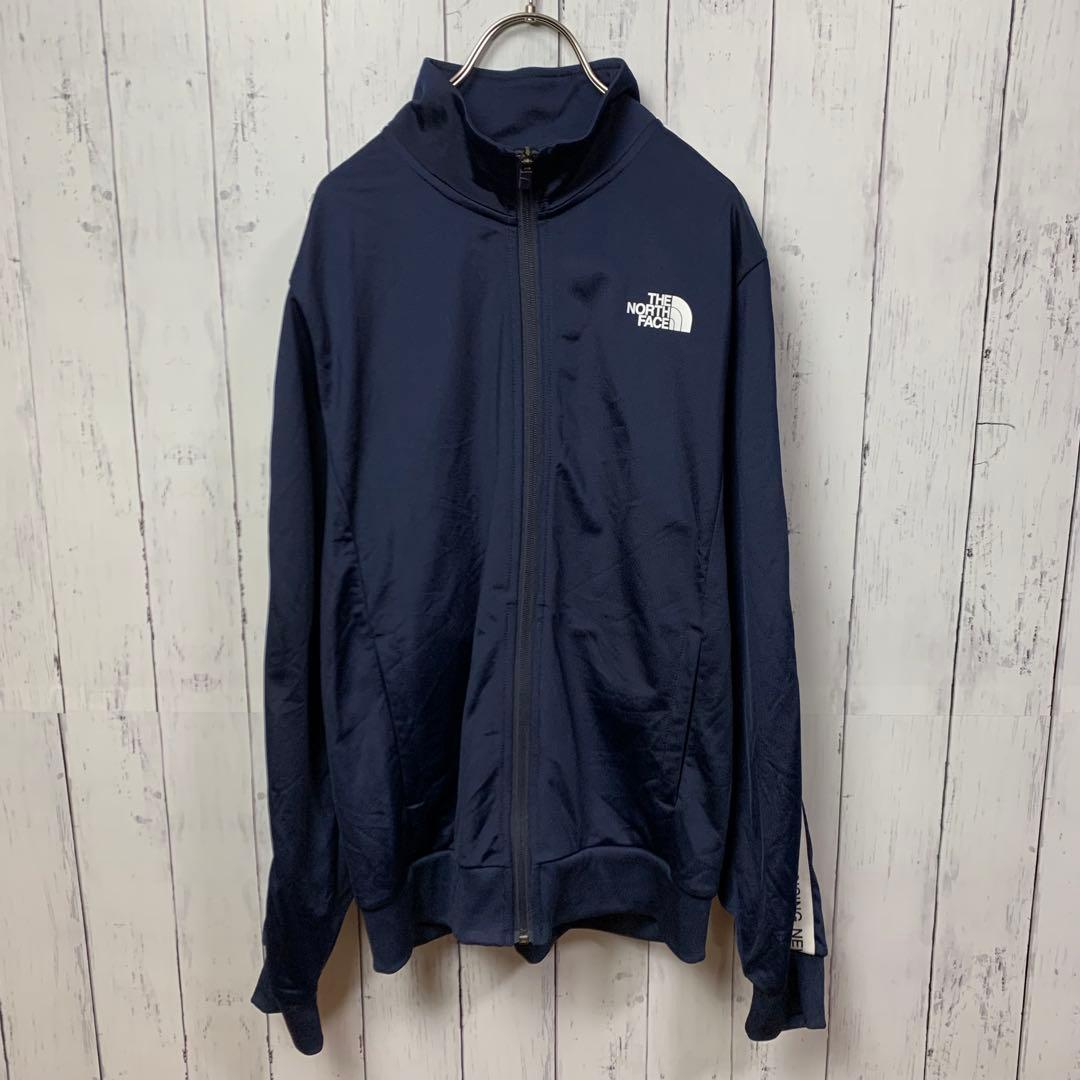 ノースフェイス セットアップ ジャージ メンズ M 紺 ストレッチ ウェア 上下