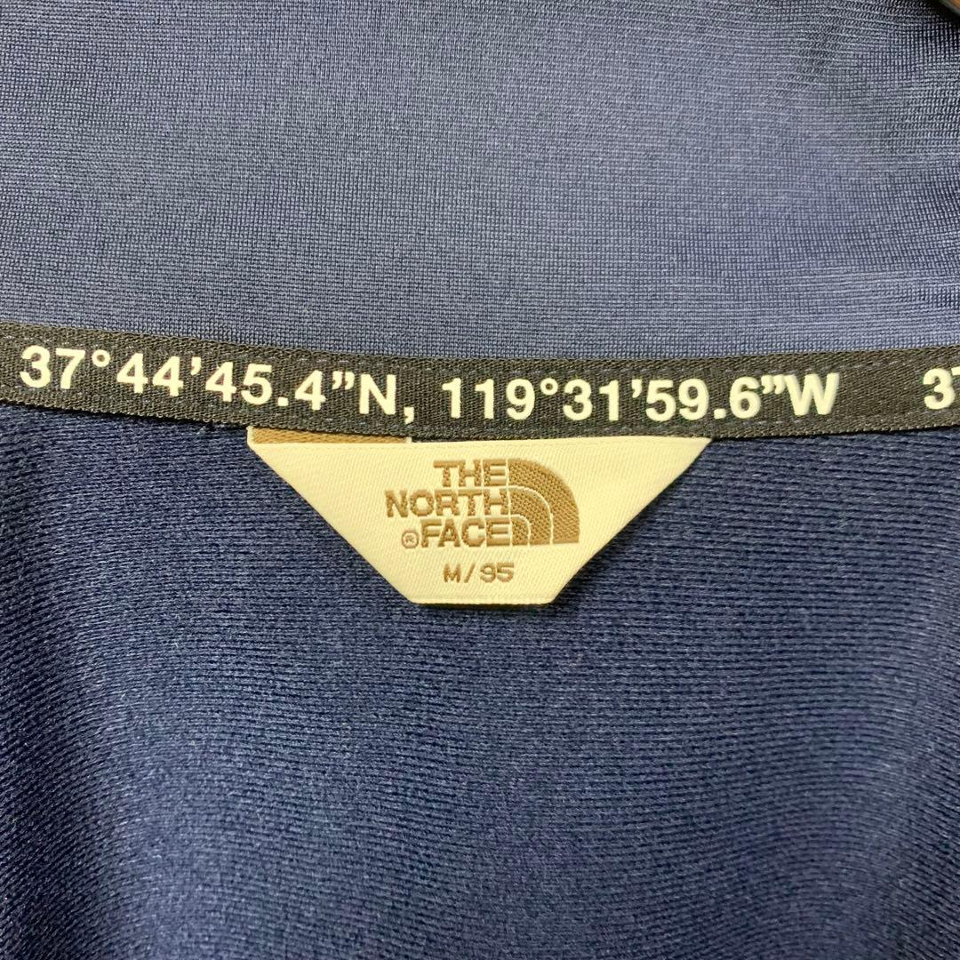 ノースフェイス セットアップ ジャージ メンズ M 紺 ストレッチ ウェア 上下