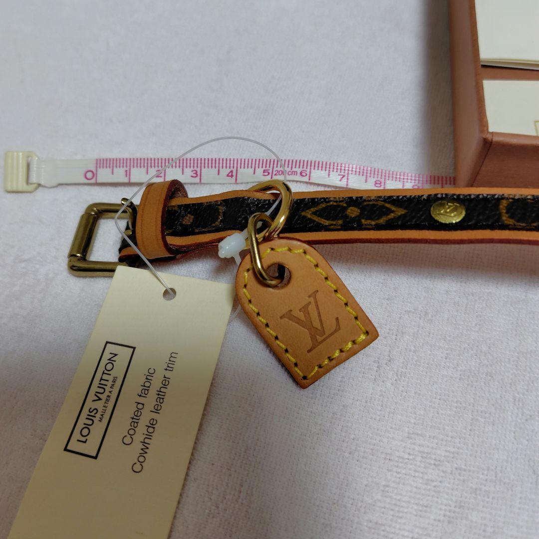 値下げ【未使用品】LOUIS VUITTON 首輪　モノグラム