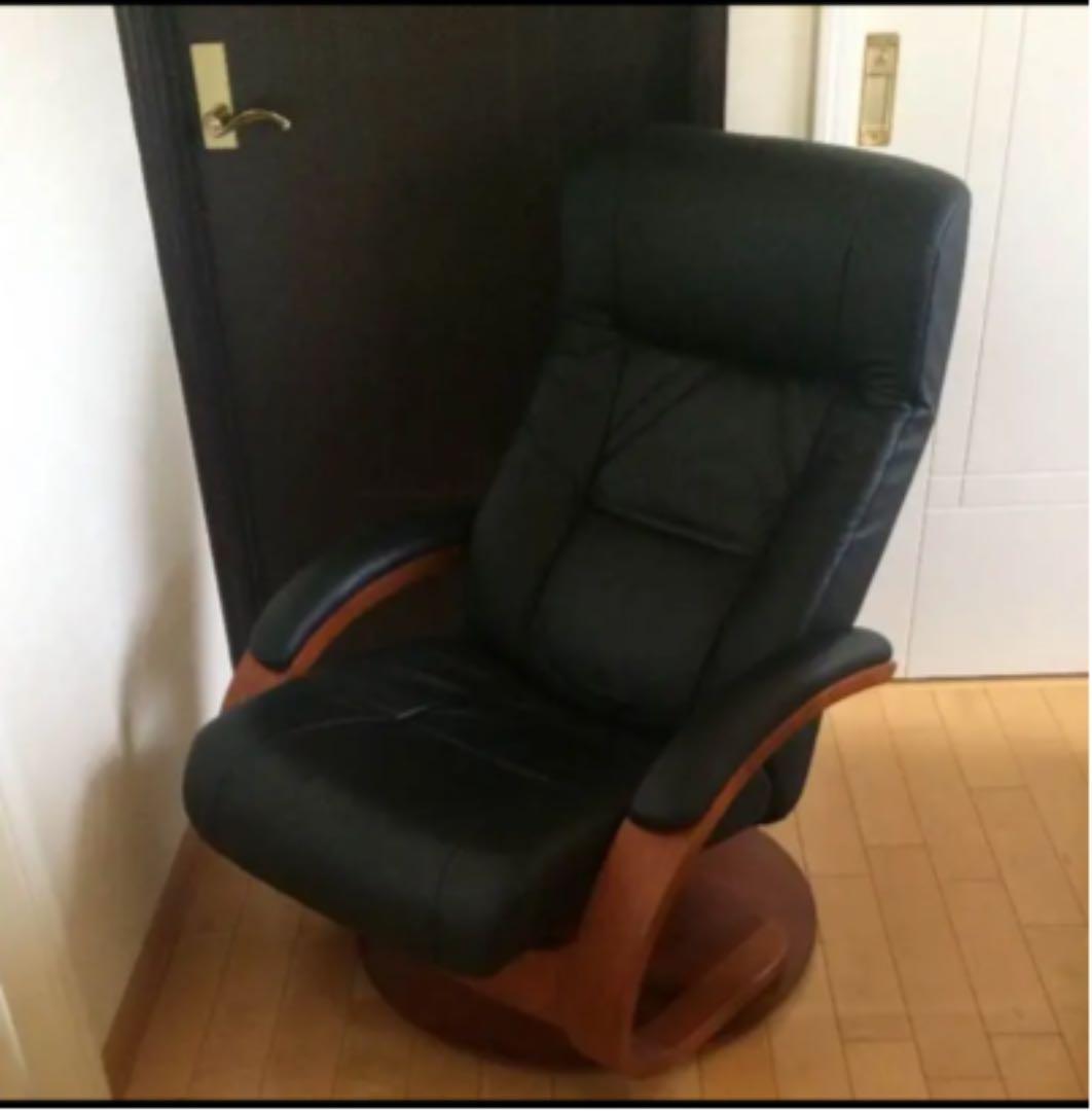 【購入時事前連絡】シモンズ リクライニングチェア(オットマン付き)