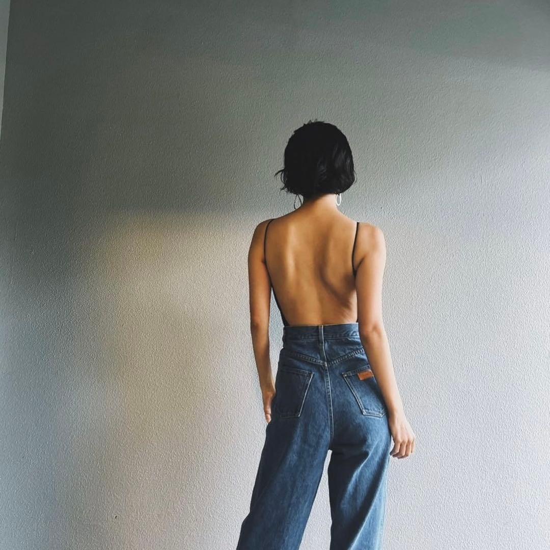 【新品未使用】Nala back open swim inner wear