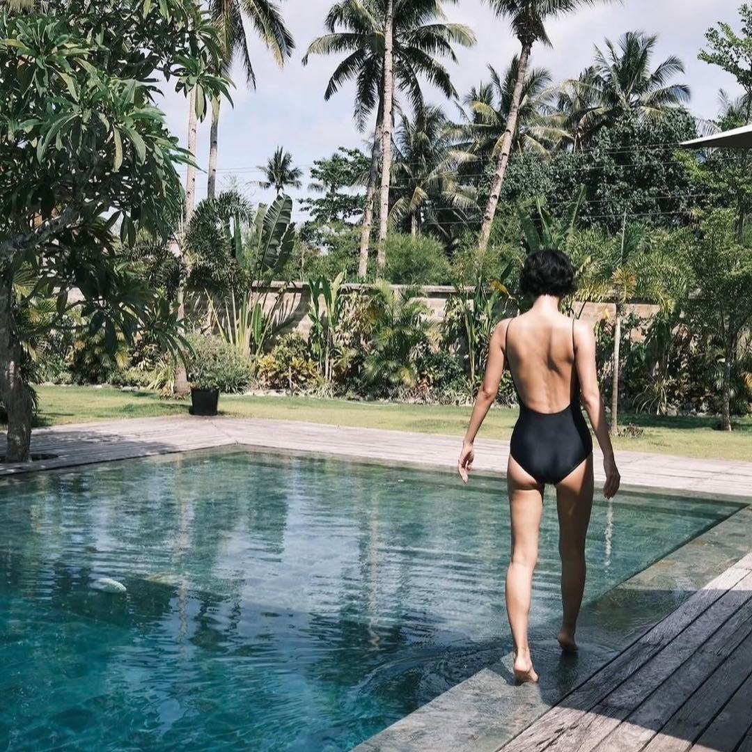 【新品未使用】Nala back open swim inner wear