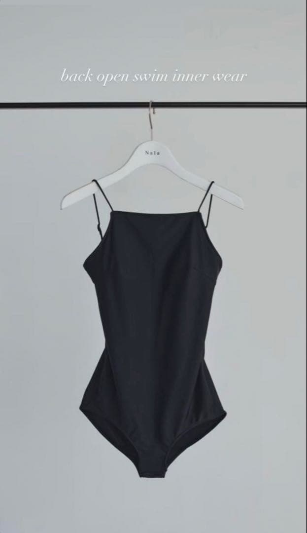 【新品未使用】Nala back open swim inner wear