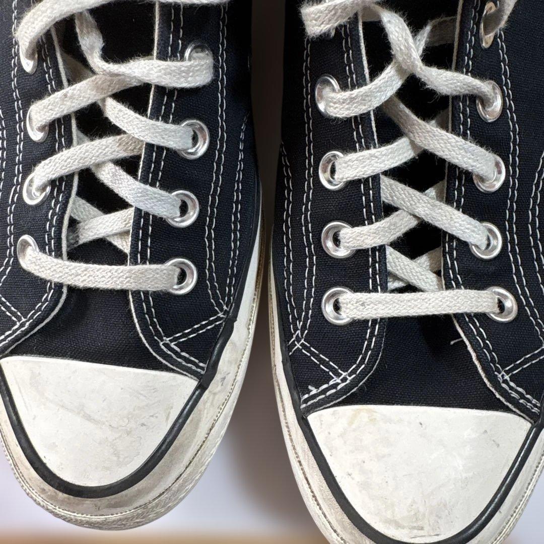 定番 CT70 コンバース チャックテイラー ハイカット ブラック 27.0cm