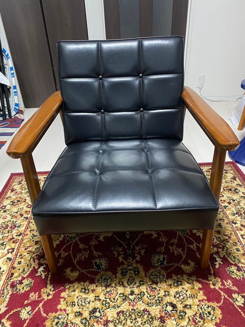 カリモク60 Kチェア 1シーター スタンダードブラック