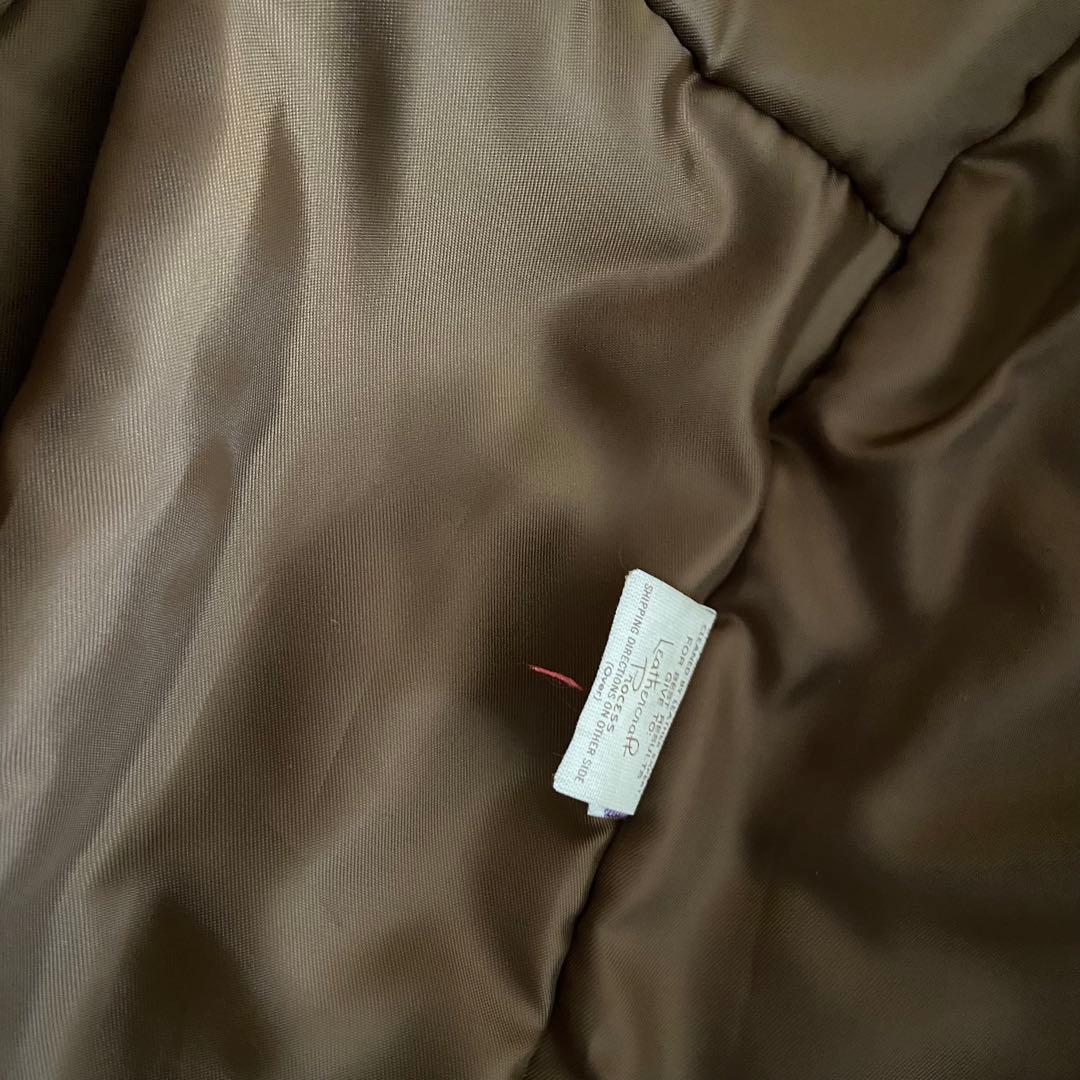 USA製　ショット Schott カーコート　42 ブラウン　レザー