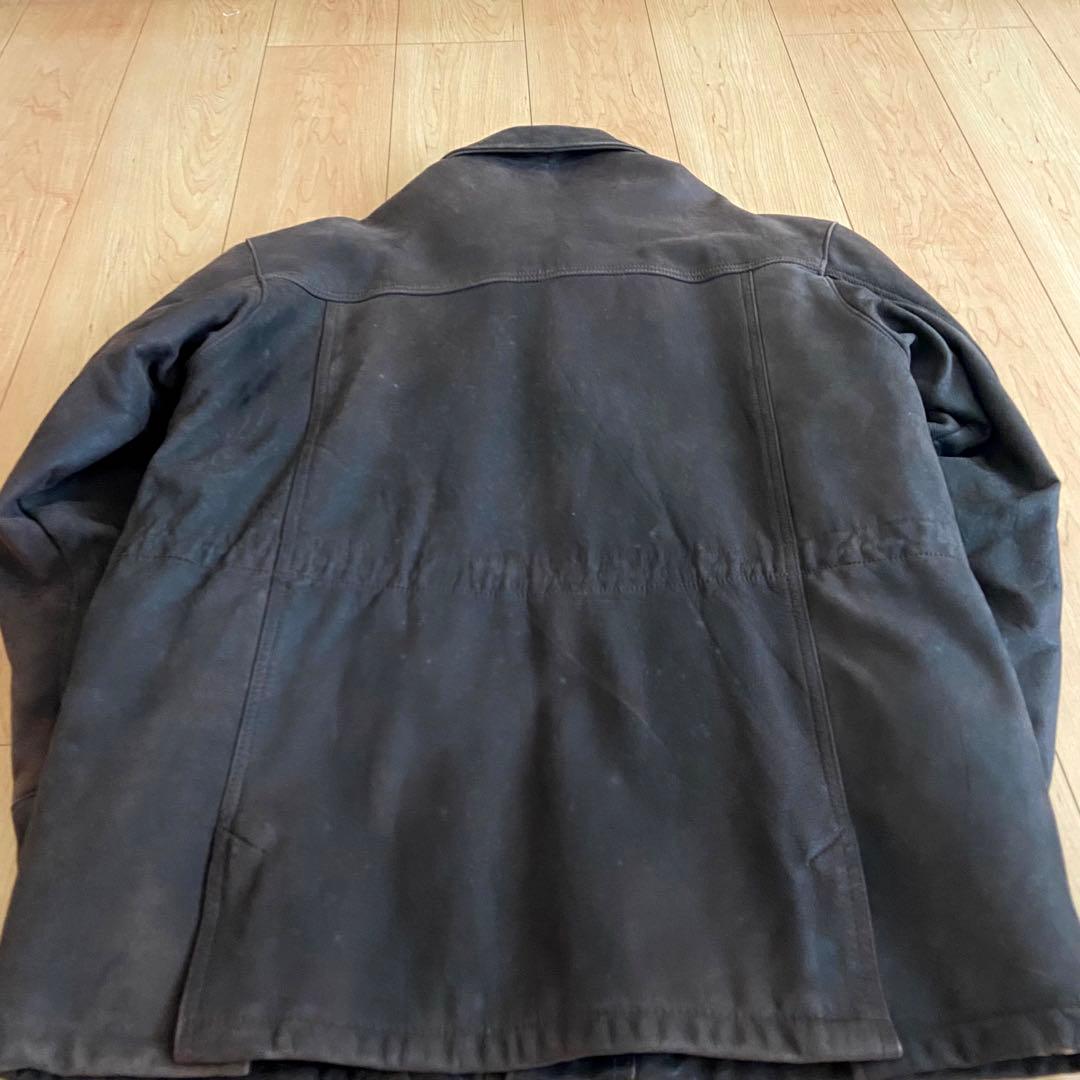 USA製　ショット Schott カーコート　42 ブラウン　レザー