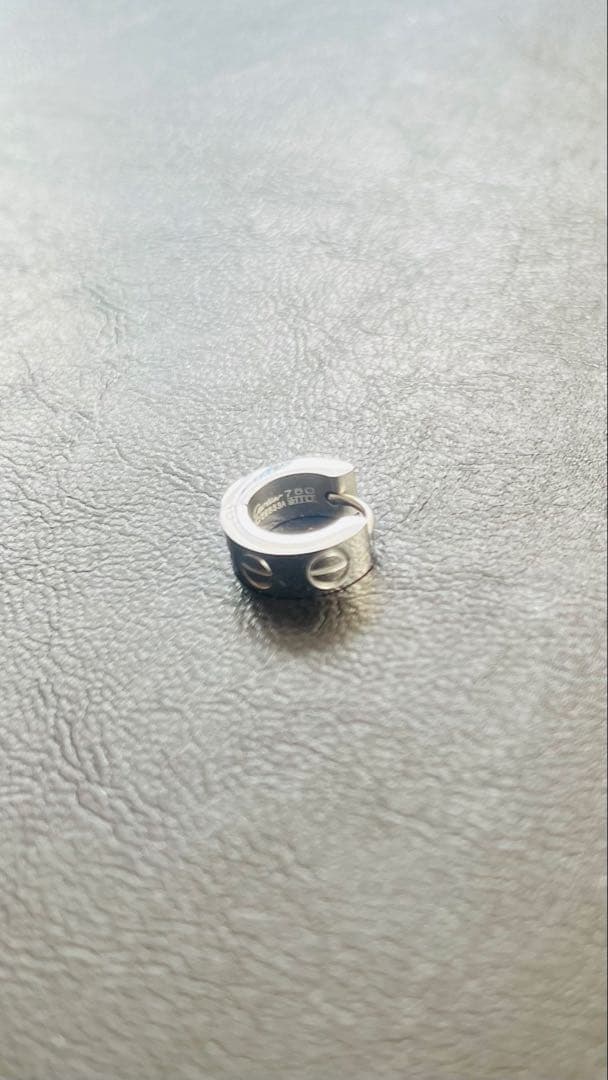 Cartier 750 ピアス(片耳用)