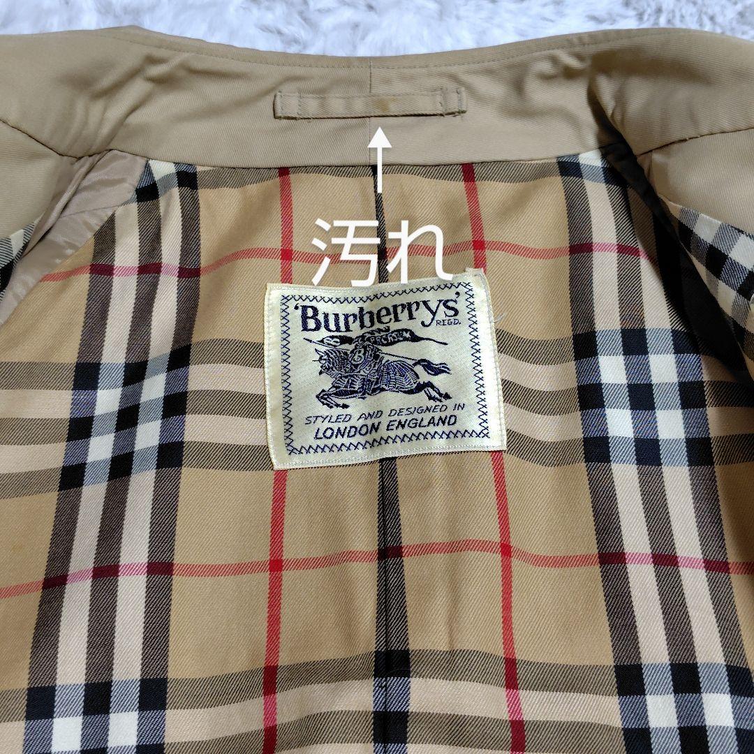 訳あり Burberry バーバリー トレンチコート ノバチェック ベルト