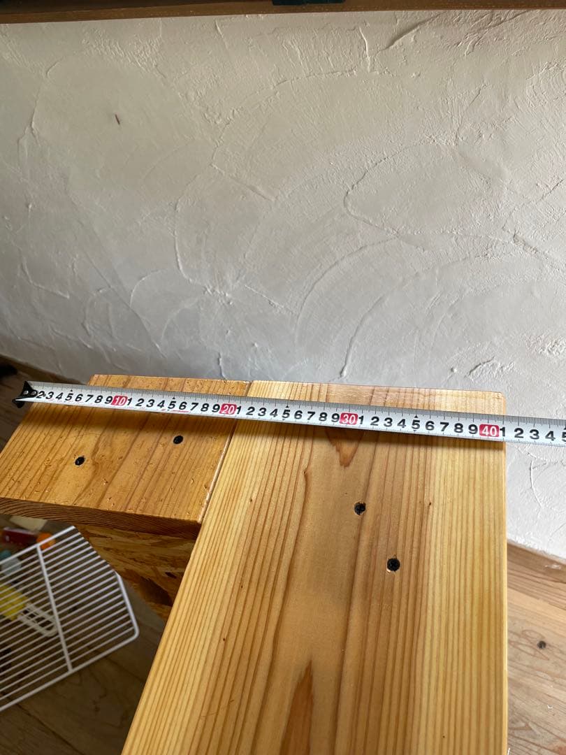 L字型カウンターテーブル ハンドメイド