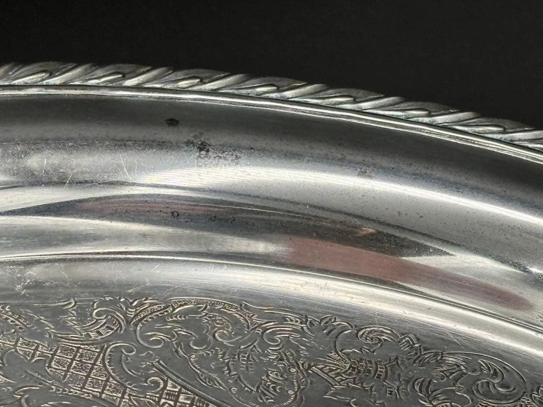 専用 アメリカ　ヴィンテージ　ONEIDA オネイダ　シルバープレート　トレイ