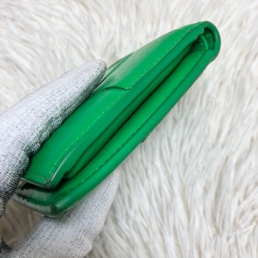 【良品】 ボッテガヴェネタ 二つ折り カセット パラキート IC内蔵