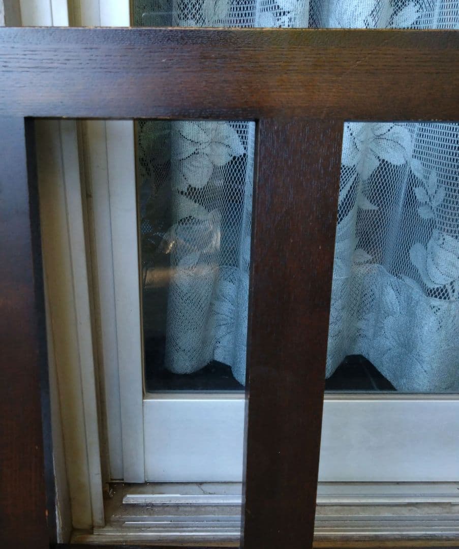 大塚家具　木製ダブルベッド　フレーム　ダークブラウン　高級品　艶有り　引き取り可