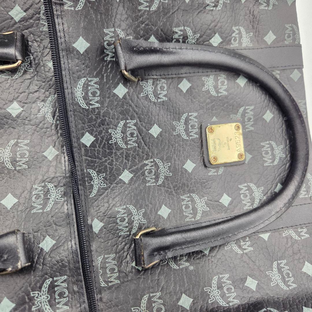 MCM ブラック ボストンバッグ