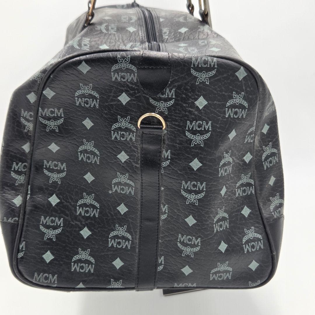 MCM ブラック ボストンバッグ