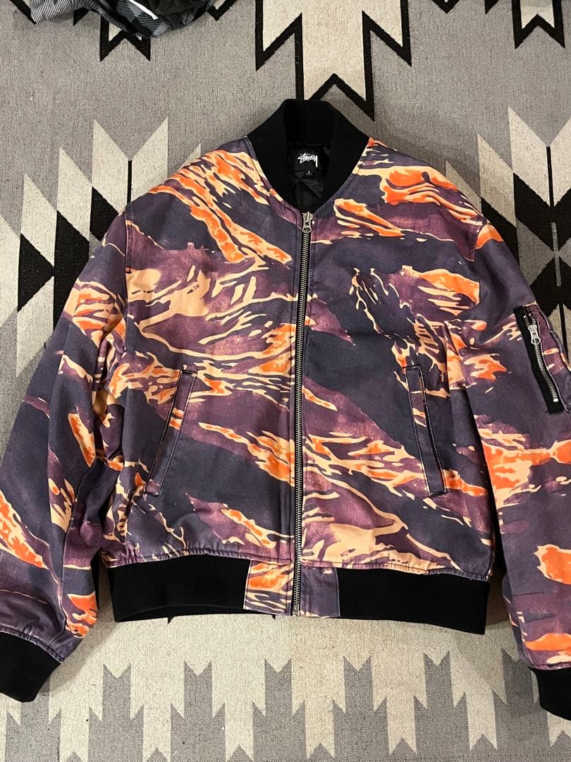 【ぱーまん】stussy×LUCIEN TIGRIS CANVAS