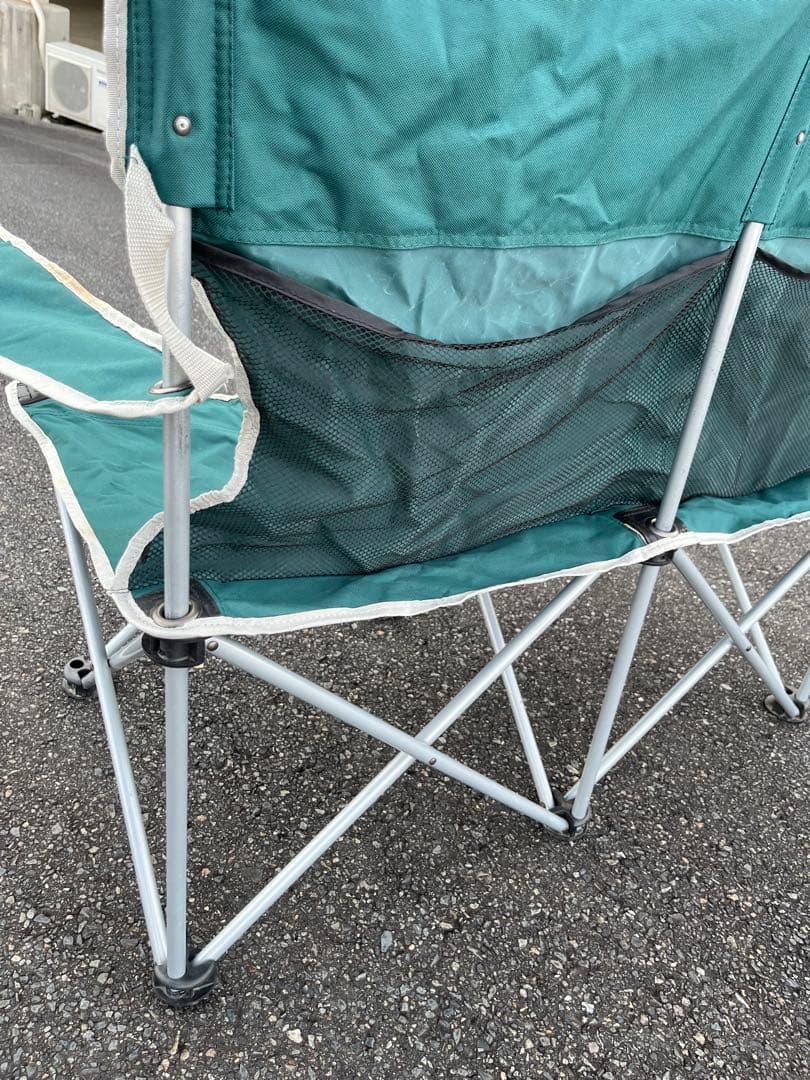 2人掛け用アウトドアチェア　カップホルダー付き　SOUTH FIELD