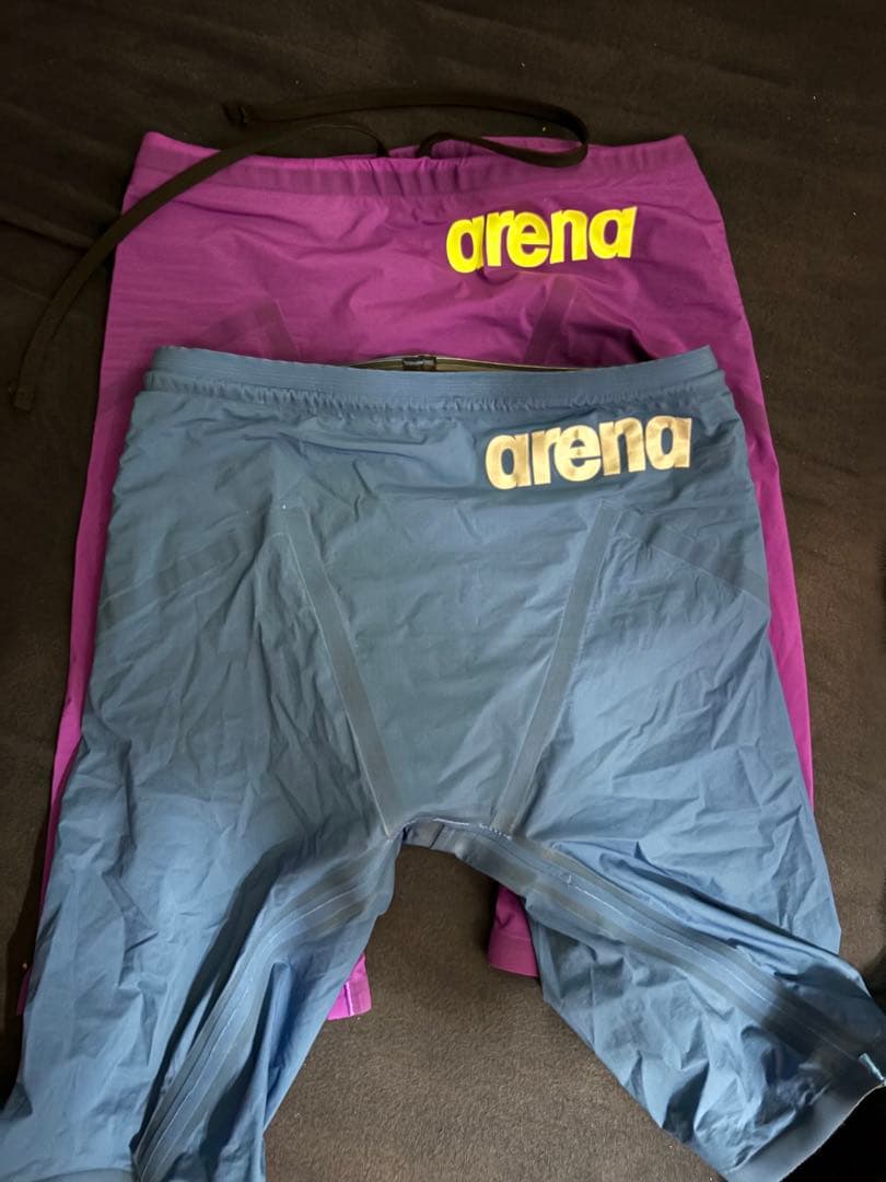 arena 競泳水着 青 紫