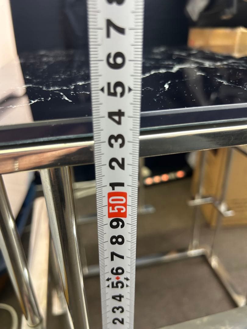 KARE DESIGN ローマシルバー　40×40 サイドテーブル