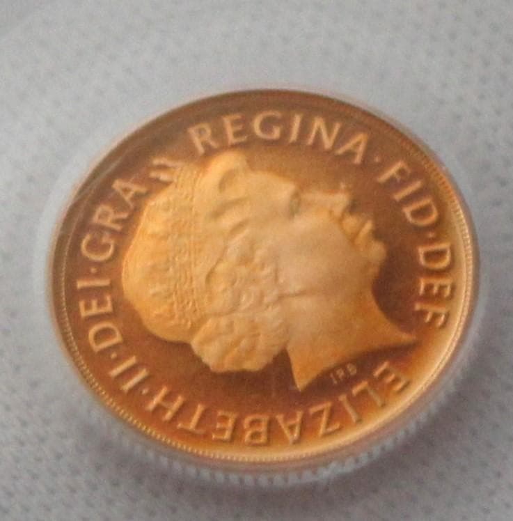 2012年 イギリス ダイヤモンドジュビリー 1/4ソブリン PCGS PR70